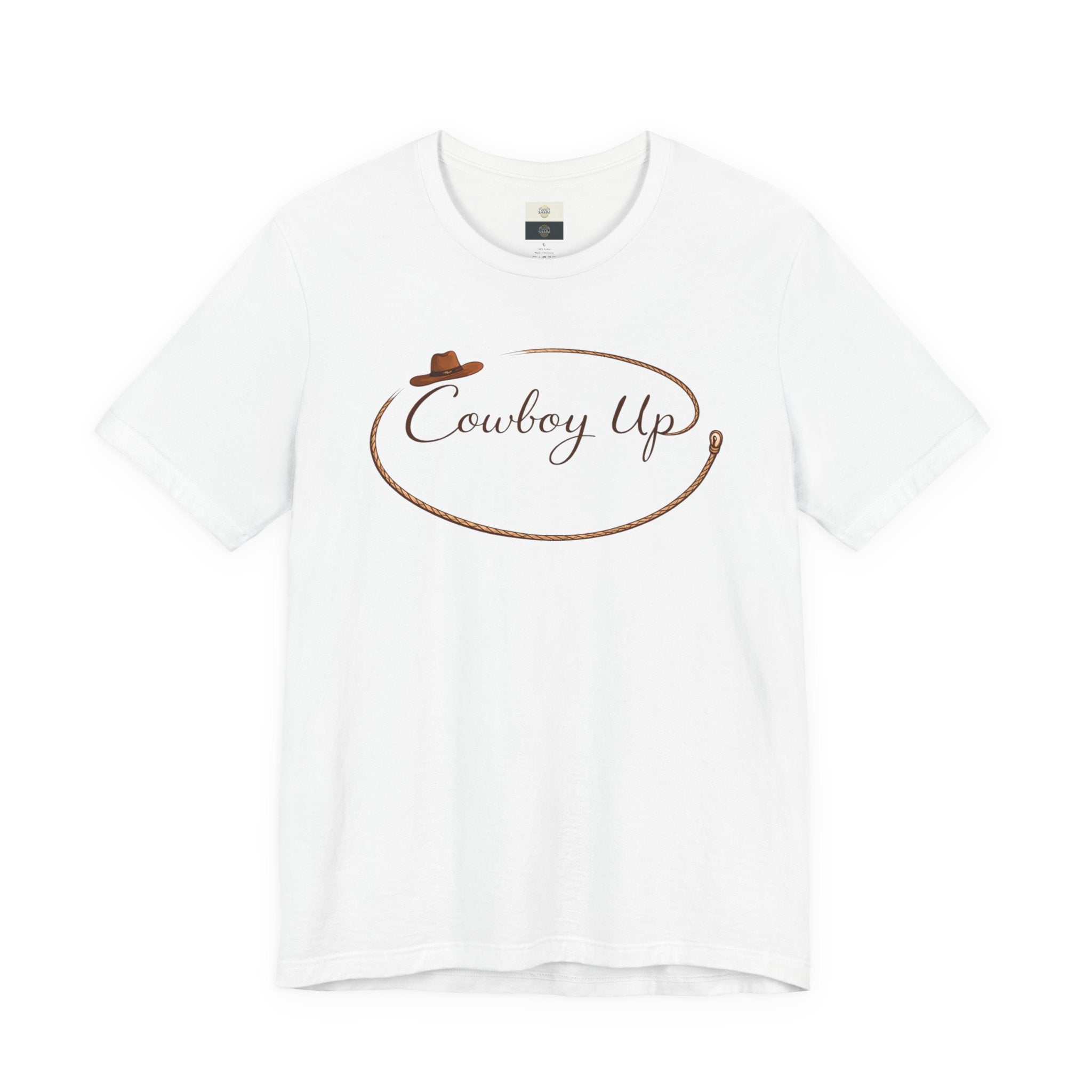 Cowboy Up Tee — Western Lasso Graphic T‑Shirt