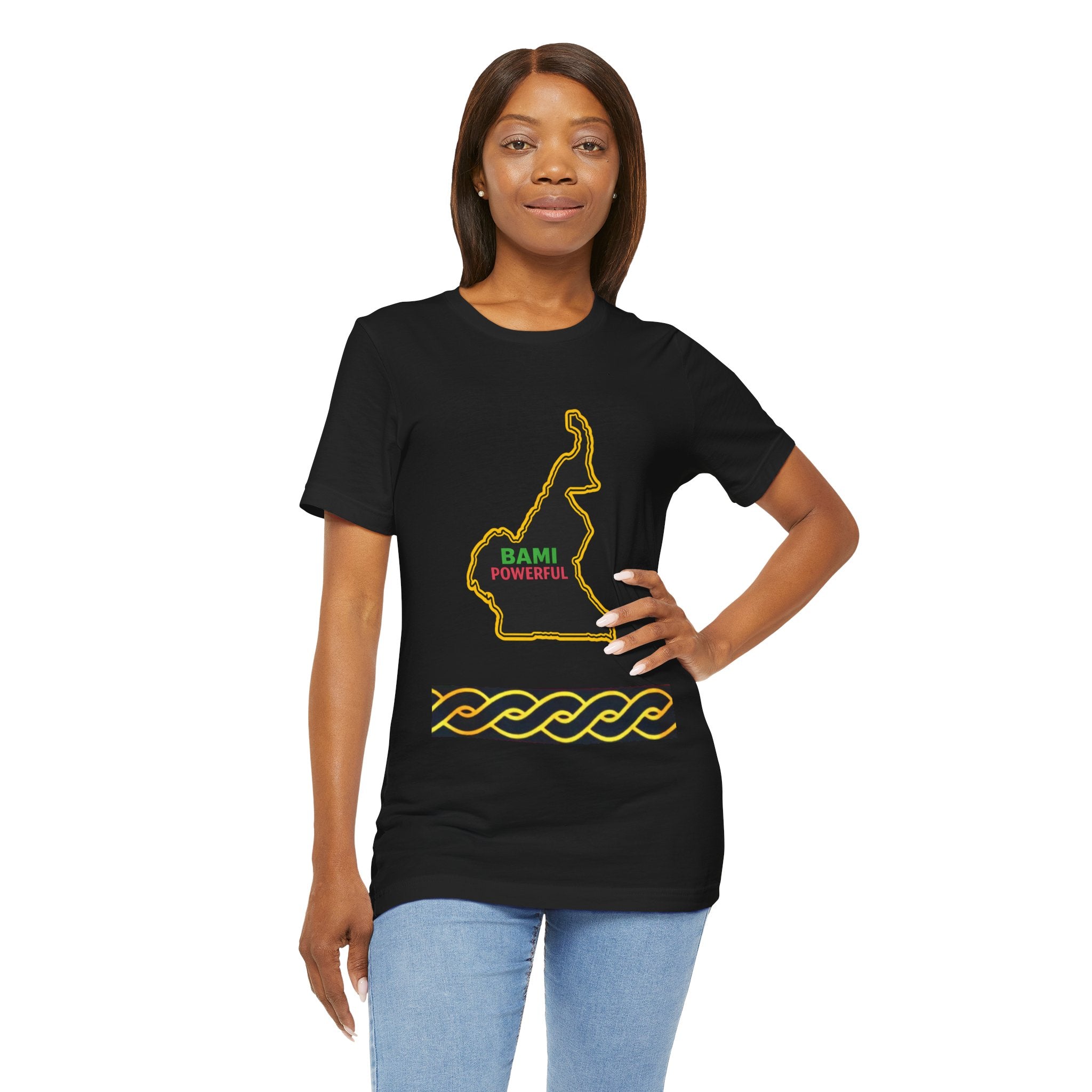 Cameroon "Bami Powerful" T-Shirt – Afrocentric Pride Tee