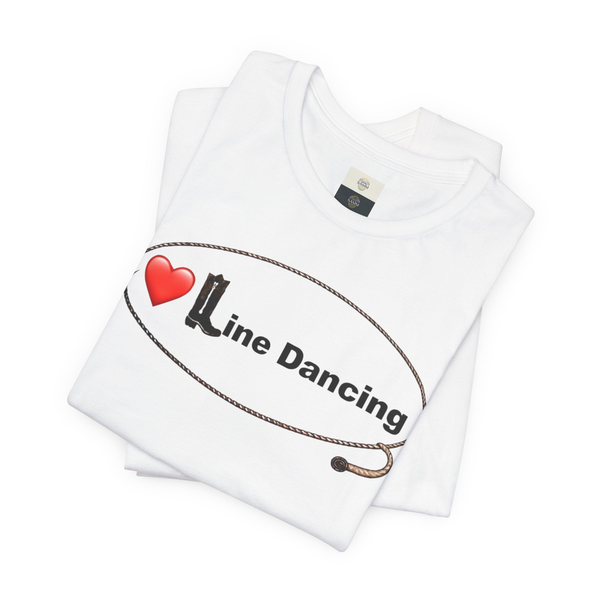 Love Line Dancing T‑Shirt — Country Western Dance Tee