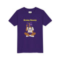 Youth Tee — "Brainy Beauty" Girl Reading Design