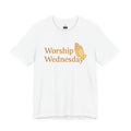 Worship Wednesday T-Shirt — Praying Hands Faith Tee