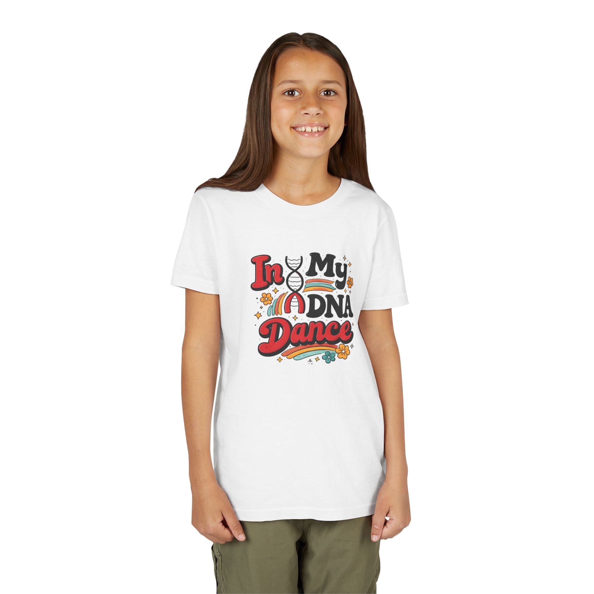 Youth Tee - "In My DNA Dance" Kids Dance Graphic Shirt