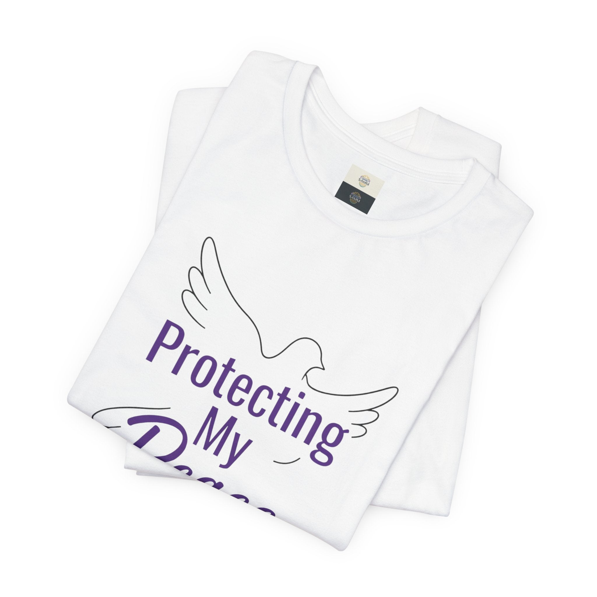 Protecting My Peace Tee — Dove Graphic Inspirational T‑Shirt