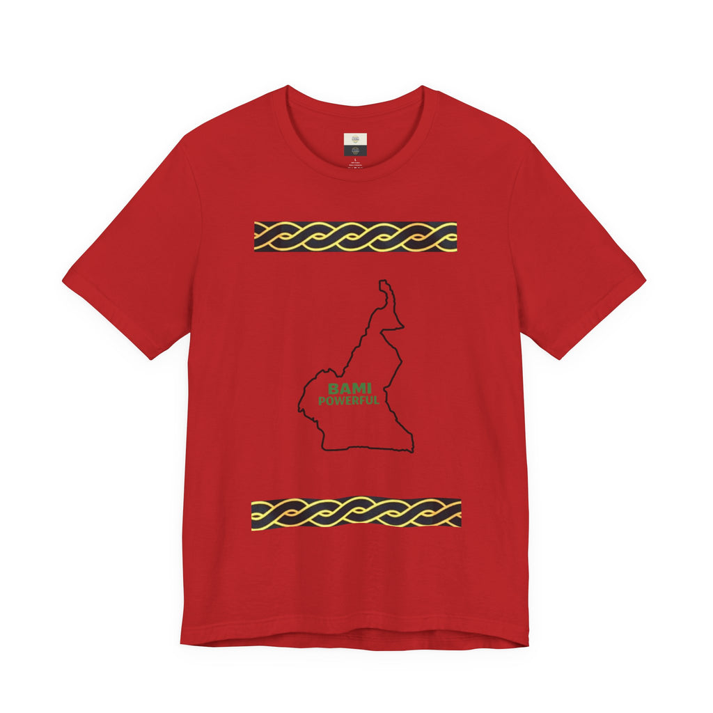 Cameroon Map T-Shirt — Bami Powerful Pride Tee