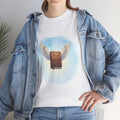 T‑Shirt — 'Read' with Wings Watercolor Graphic