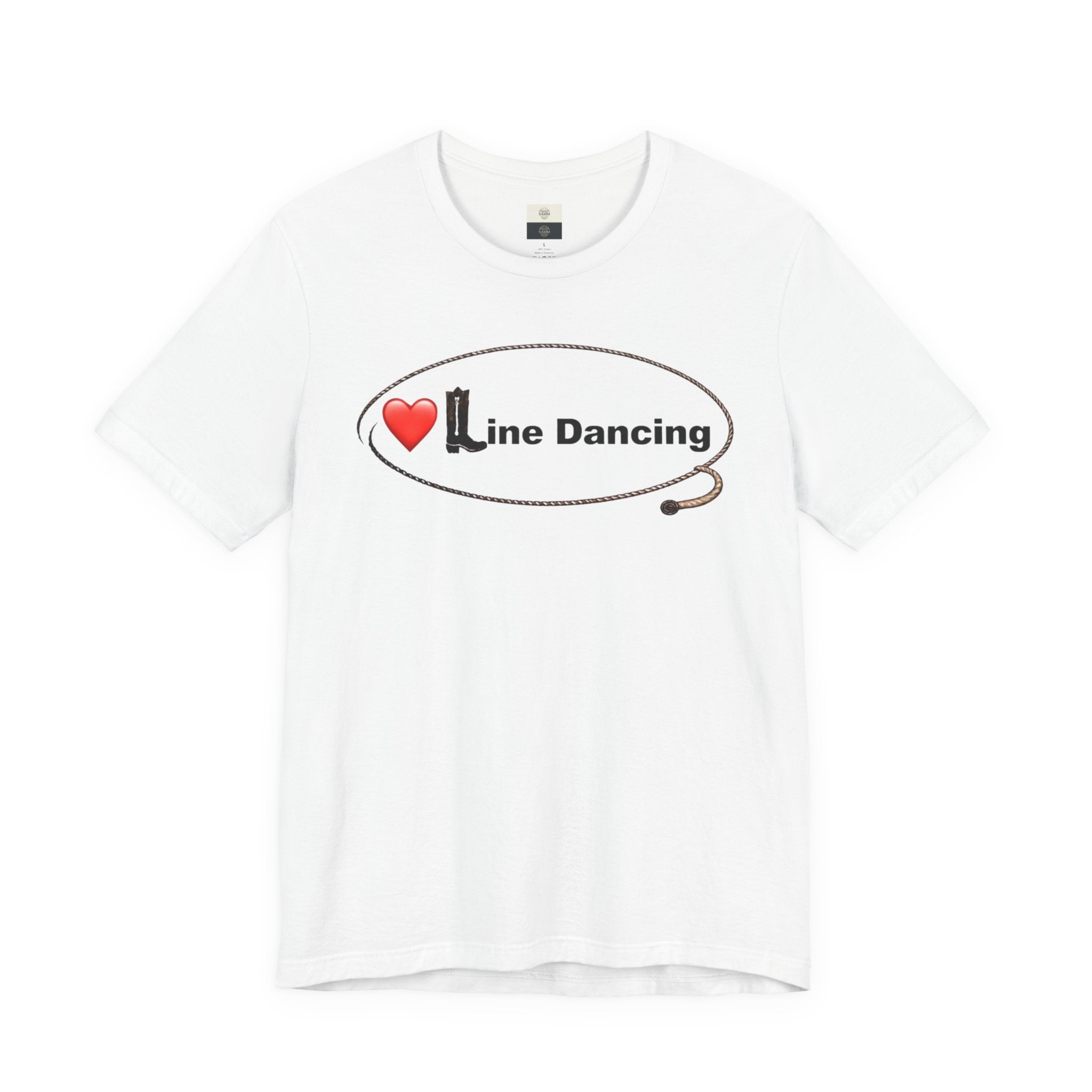 Love Line Dancing T‑Shirt — Country Western Dance Tee