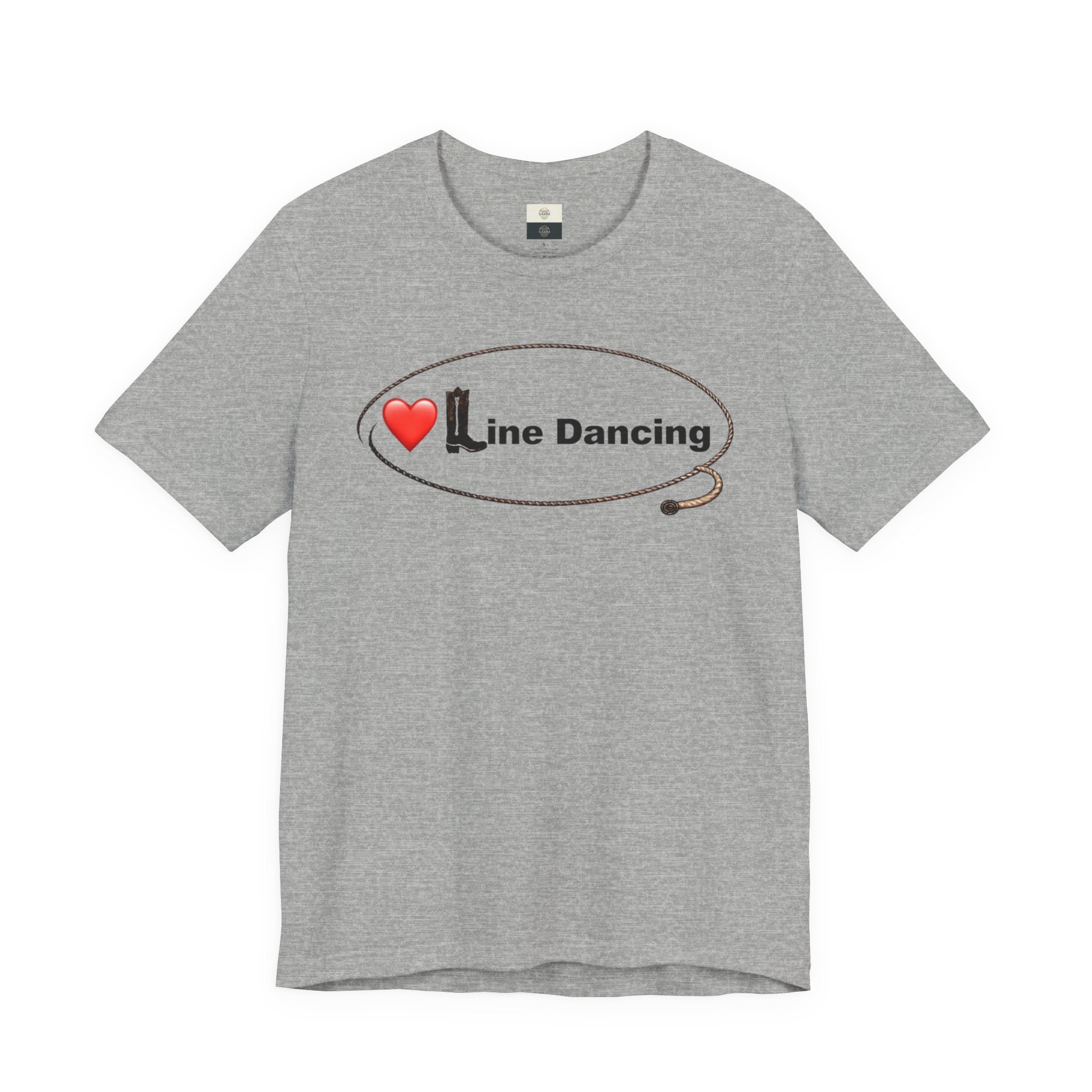Love Line Dancing T‑Shirt — Country Western Dance Tee