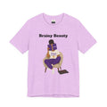 Brainy Beauty Reading T-Shirt — Proud Smart Girl Tee